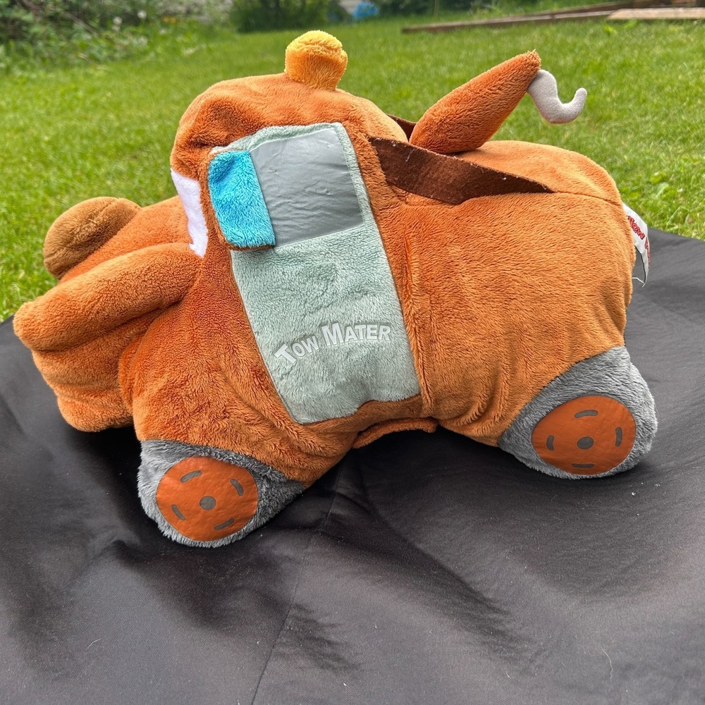 Pillow Pets Disney Pixar Cars 2 Tow Mater Plush Stuffed Pillow Toy Tow Truck - Picture 4 of 9
